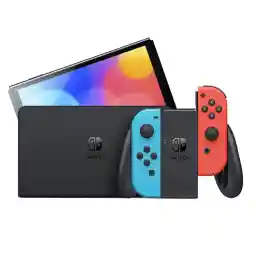 کنسول بازی هیبریدی نینتندو مدل Switch - OLED Neon Blue and Neon Red ظرفیت 64 گیگابایت کنسول بازی هیبریدی نینتندو مدل Switch - OLED Neon Blue and Neon Red ظرفیت 64 گیگابایت