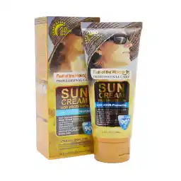 لوسیون ضدآفتاب بی‌رنگ ووکالی مدل SPF90 مناسب انواع پوست، حجم 130 میلی‌لیتر