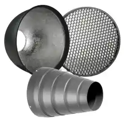 اسنوت با کاسه و زنبوری هنسل Hensel Snoot-Honey Comb-Reflector