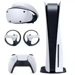 کنسول بازی سونی مدل PlayStation 5 ظرفیت 825 گیگابایت ریجن 2016A اروپا به همراه هدست واقعیت مجازی VR2 کنسول بازی سونی مدل PlayStation 5 ظرفیت 825 گیگابایت ریجن 2016A اروپا به همراه هدست واقعیت مجازی VR2