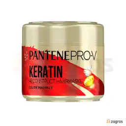 ماسک مو کراتینه و بازسازی کننده پنتن مدل Color Protect مناسب موهای رنگ شده 300 میل