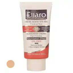 کرم ضد آفتاب رنگی الارو سری Foundation Effect SPF30 مدل High Protection مناسب پوست های چرب تحت لیسانس حجم 40 میلیلیتر