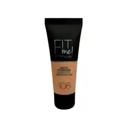 کرم پودر میبلین مدل Fit Me شماره 108 حجم 30 میلی لیتر