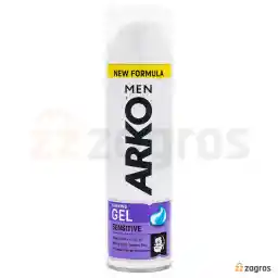 ژل اصلاح آرکو مدل Sensitive مناسب پوست حساس 200 میل