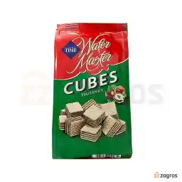 ویفر با کرم فندقی Cizmeci Time ویفر مستر مدل Cubes وزن 100 گرم