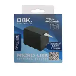 باتری دی بی کی (دو تایی) DBK NP-F770M Battery