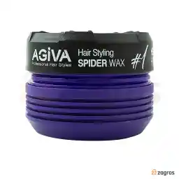 واکس مو آگیوا مدل Spider Heavy Hold با درجه سختی 01 حجم 175 میل