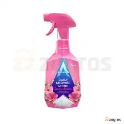 اسپری ضد لک و براق کننده دوش حمام استونیش با رایحه شکوفه هیبیسکوس 750 میل