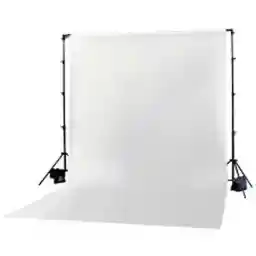 فون بک گراند سفید مخمل White Velvet Backdrop 2x3m