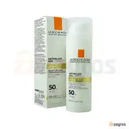 کرم ضد آفتاب ضد پیری لاروش پوزای سری Anthelios مدل Age Correct با SPF50 بی رنگ حجم 50 میل