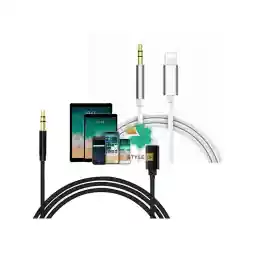 کابل تبدیل لایتنینگ به جک 3.5 Aux AudioLightning to 3.5mm Aux Audio Connector