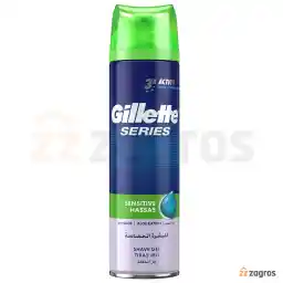 ژل اصلاح ژیلت سری 3X مدل Sensitive حجم 200 میل