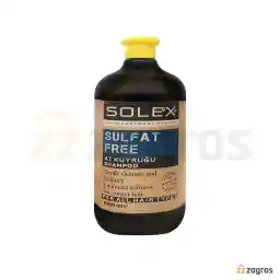 شامپو بدون سولفات سولکس حاوی عصاره دم اسبی مناسب انواع موها 1000 میل