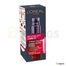 سرم ضد چروک لورآل مدل REVITALIFT LAZER X3 حجم 30 میل