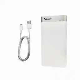 پاوربانک وی اسمارت مدل VS-58 ظرفیت 20000 میلی آمپر ساعت به همراه کابل تبدیل microUSB