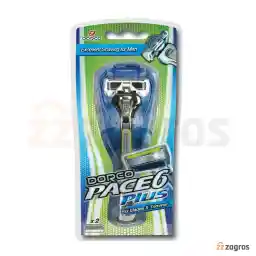 خودتراش مردانه 6 تیغ دورکو مدل pace 6 plus بهمراه 1 عدد تیغ یدک