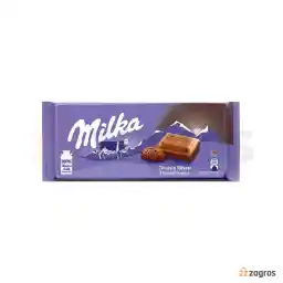 شکلات میلکا با طعم دسرشکلاتی حاوی فندق 100 گرم