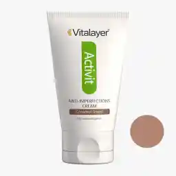 کرم ضد جوش ویتالیر سری Activit مدل Caramel Tinted حجم 40 میلی لیتر