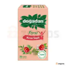 چای کیسه ای دوغادان با طعم ساقه گیلاس بسته 20 عددی