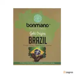 قهوه فوری گلد برزیل بن مانو بسته 24 عددی