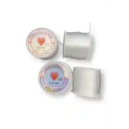 هدف جواهر 40 متری بابین کوچک 0.70 میلی متری خط ماهیگیری شفاف ثابت، کیف، خط ماهیگیری لوازم جانبی (~40 متر)