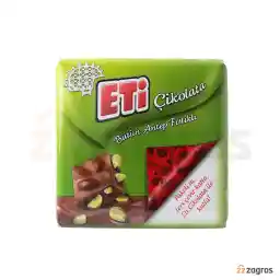 شکلات اتی با مغز پسته وزن 60 گرم