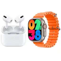 ساعت هوشمند مدل X9-Ultra به همراه هندزفری بلوتوثی ساعت هوشمند مدل X9-Ultra به همراه هندزفری بلوتوثی