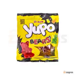 پاستیل اولکر Yupo با طرح خرس 200 گرم