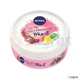 کرم مرطوب کننده سافت نیوآ مدل Mix It حاوی عصاره توت 100 میل