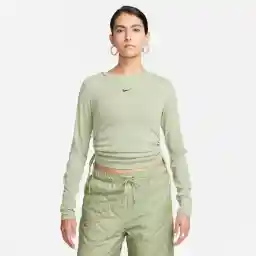 سویشرت Nike Sportswear Essentials Ls Crop Top Kadın