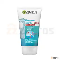 Garnier Saf & Temiz karma ve yağlı ciltlere uygun üçlü yüz maskesi 150 ml