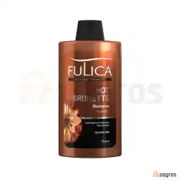 شامپو بدون سولفات تثبیت کننده و محافظ رنگ مو قهوه ای فولیکا 400 میل