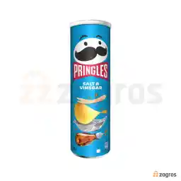 چیپس پرینگلز با طعم سرکه نمکی وزن 165 گرم
