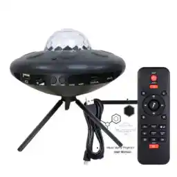 پروژکتور کهکشان با تصویر ماه Galaxy projector with moon image