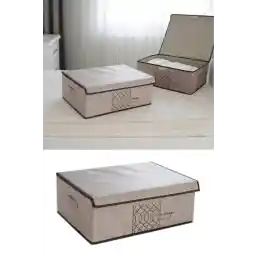 ضایعات پایه پوشیده شده فلوسافت، جعبه سازمان دهنده چند منظوره با روکش 50x40x19 سانتی متر