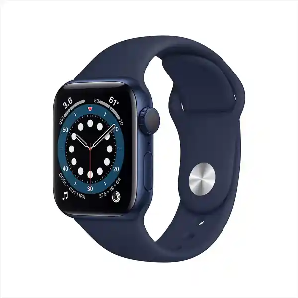ساعت هوشمند اپل واچ سری 6 مدل 40mm Aluminum Case with Sport silicone Band