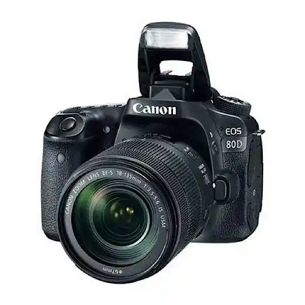 دوربین دیجیتال کانن مدل Eos 80D EF S به همراه لنز 18-135 میلی متر f/3.5-5.6 IS USM
