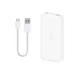 پاوربانک مدل Redmi PB200LZM ظرفیت 20000 میلی آمپر ساعت به همراه کابل تبدیل پاوربانک مدل Redmi PB200LZM ظرفیت 20000 میلی آمپر ساعت به همراه کابل تبدیل
