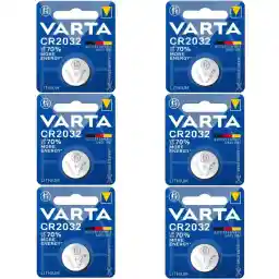 باتری سکه ای وارتا مدل CR 2032 مجموعه 6 عددی