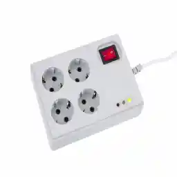 چندراهی برق و محافظ پارت الکتریک مدل PE2204