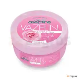 وازلین سیر آسپتین حاوی عصاره گل رز و ویتامین E حجم 150 میل