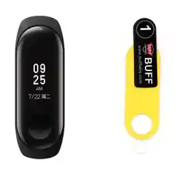 مچ بند هوشمند شیائومی مدل Mi Band 3 بند سلیکونی به همراه محافظ صفحه نمایش مچ بند هوشمند شیائومی مدل Mi Band 3 بند سلیکونی به همراه محافظ صفحه نمایش