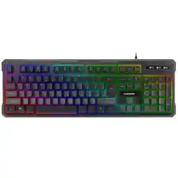 کیبورد گیمینگ گرین مدل GK601-RGB، سوییچ نیمه مکانیکال، Full-Size، نورپردازی RGB