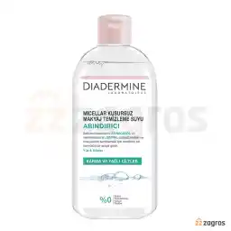 میسلار واتر آرایش پاک کن دیادرمین مخصوص پوست چرب و مختلط حجم 400 میل