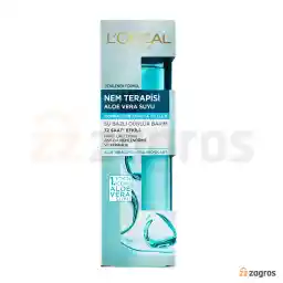 سيروم لوريال المرطب بالصبار يحتوي على حمض الهيالورونيك للبشرة العادية والجافة، حجم 70 مل