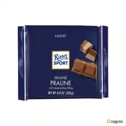 شکلات شیری ریتر اسپرت Ritter Sport با مغز پرالین 250 گرم