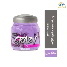 ژل مو هوبی مدل EXTRA STRONG درجه سختی 5 حجم 150 میل