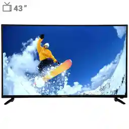 تلویزیون ال ای دی پانورامیک مدل PA-43BA277 سایز 43 اینچ