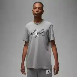 تی شرت مردانه آستین کوتاه گرافیکی برند MJ