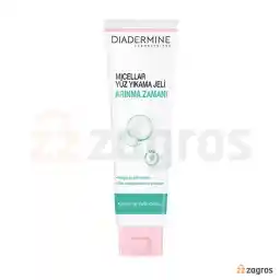 ژل شستشوی صورت دیادرمین میسلار مناسب پوست چرب و مختلط 150 میل